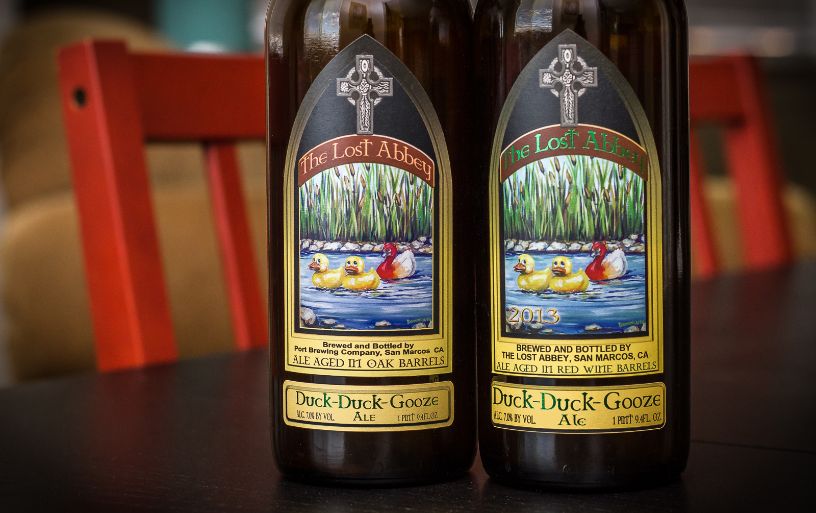 The Lost Abbey - Duck Duck Gooze 2009 & 2013.
