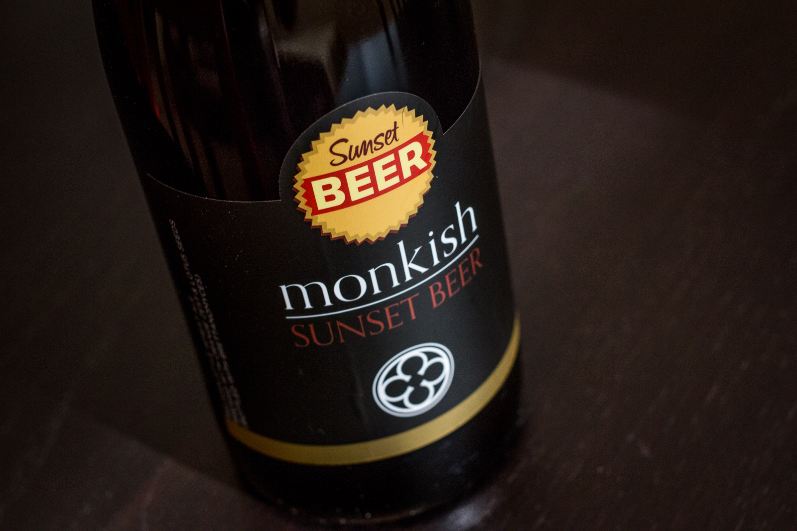 CALIFORNIA Collectible Beer Breweriana Coaster ~ MONKISH Brewing Co ~ Torrance 