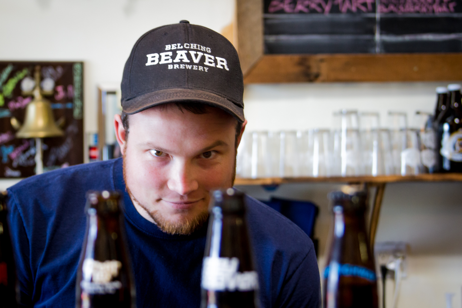 Sean Laidlaw, Brewer at Belching Beaver Brewery