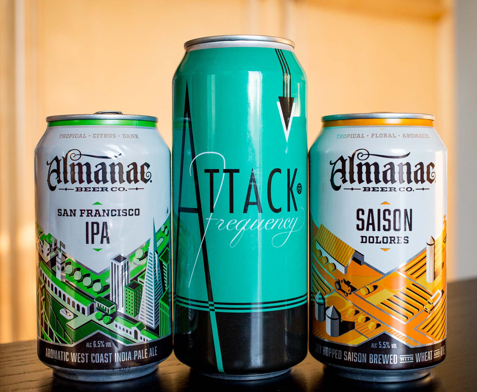 Beers from Almanac and Modern Times