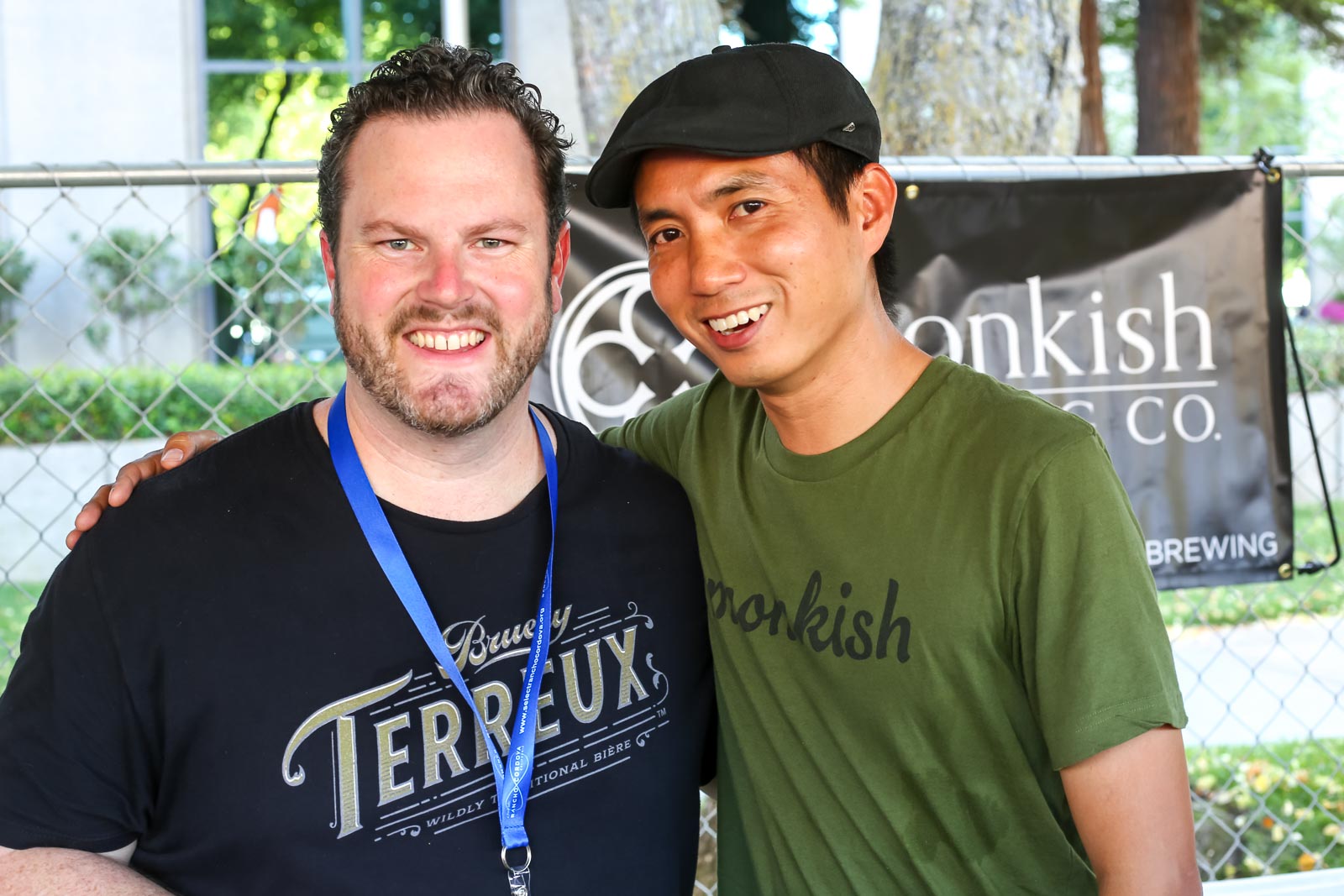 Patrick Rue of The Bruery and Henry Nguyen of Monkish Brewing Company