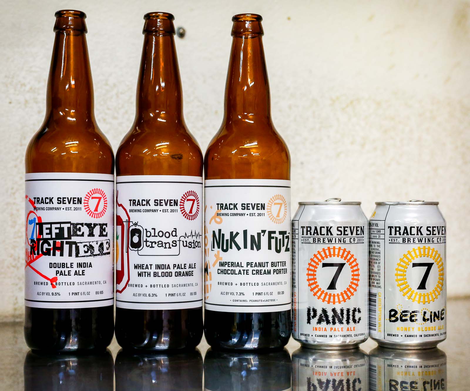 Track 7 Brewing Company Beers