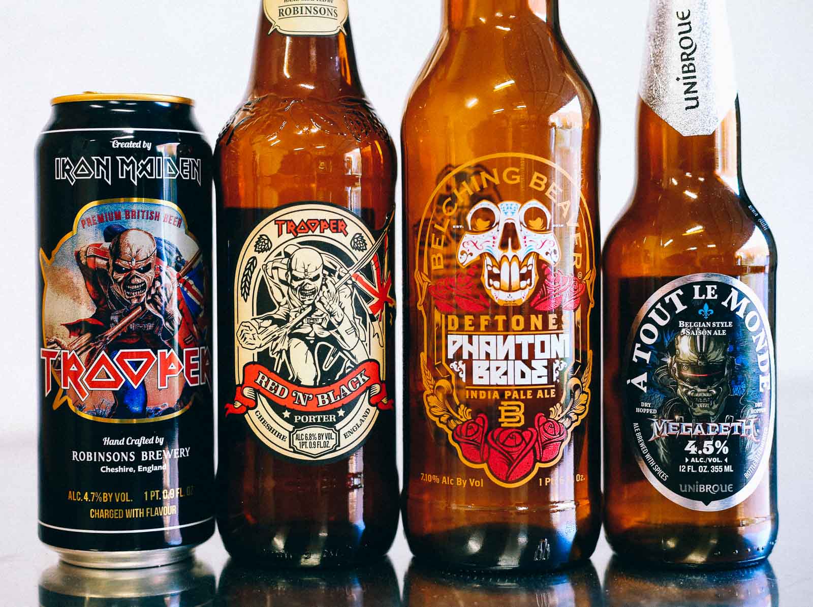 Metal Band Collaboration Beers
