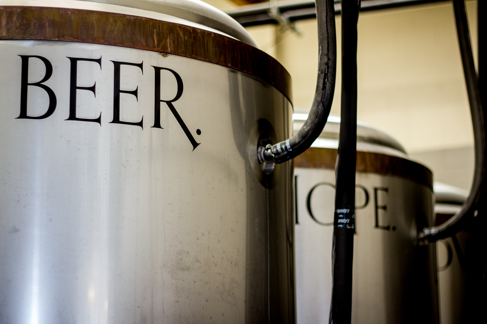 Fermentors at Monkish Brewing Co.