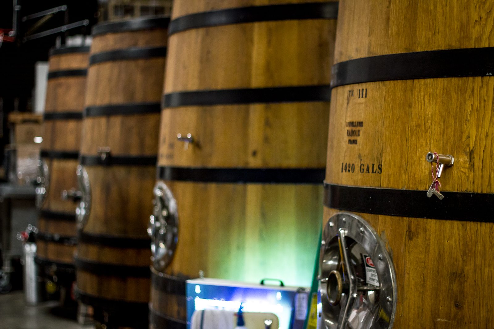 Foudres at Monkish Brewing Co.