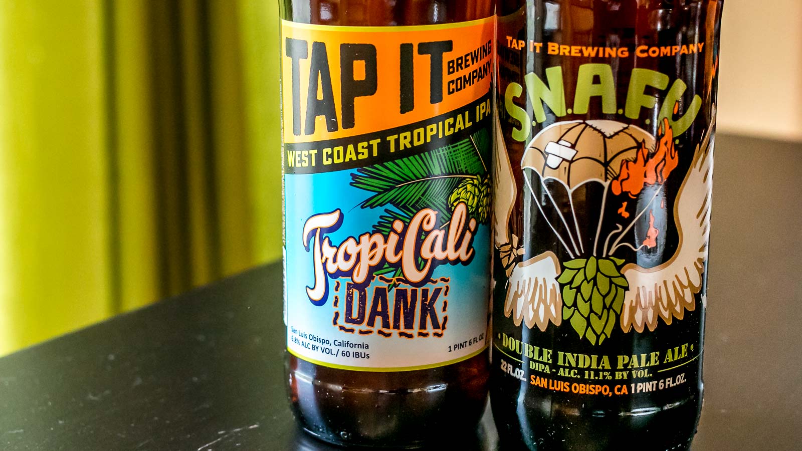 S.N.A.F.U. and TropiCali Dank IPA