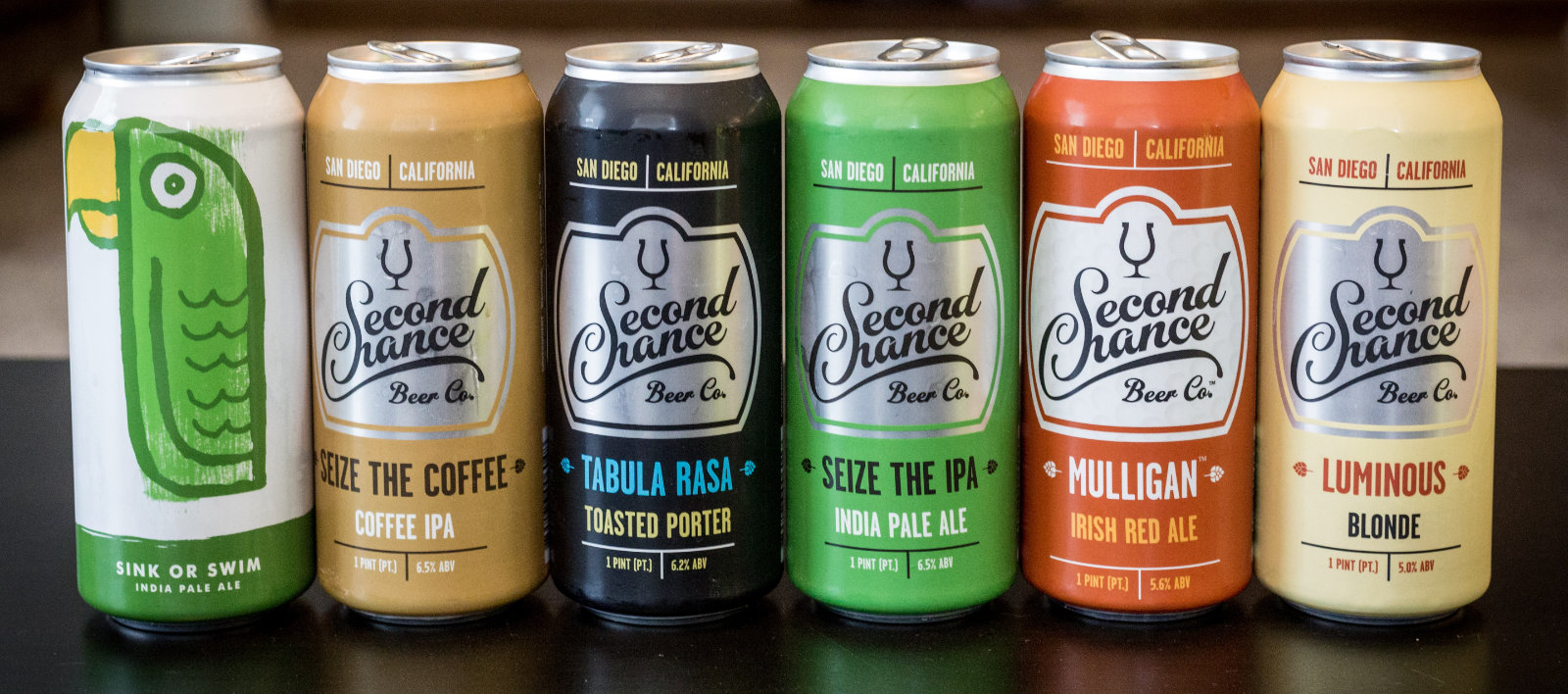 Beers From Green Cheek and Second Chance