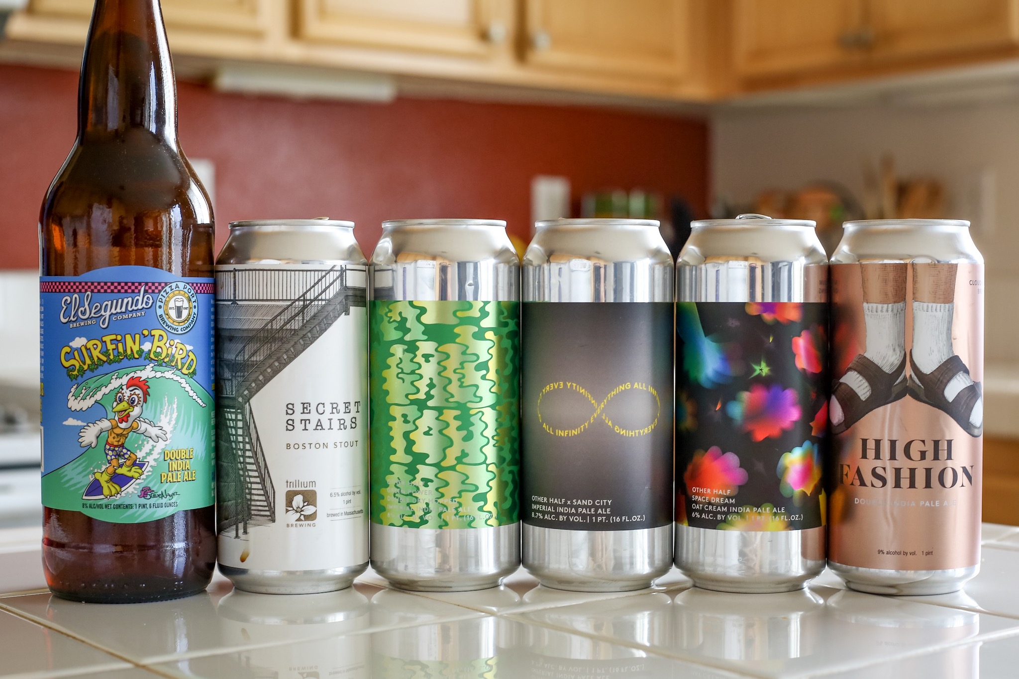 Gose, IPA, and Hazy IPA