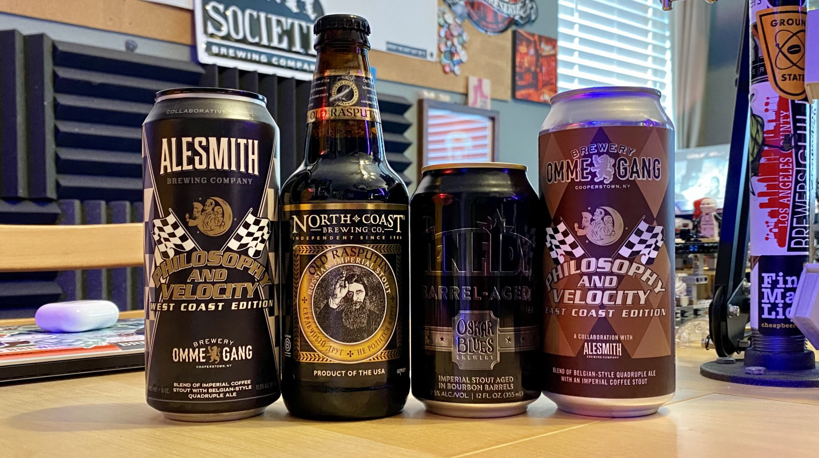 Pictured: Spooky beers!